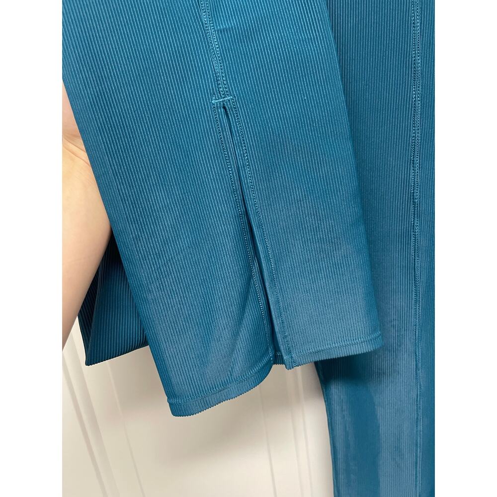 Beach Riot Amalfi pants legging crystal coast blue colorblock size medium NWT - Picture 4 of 6